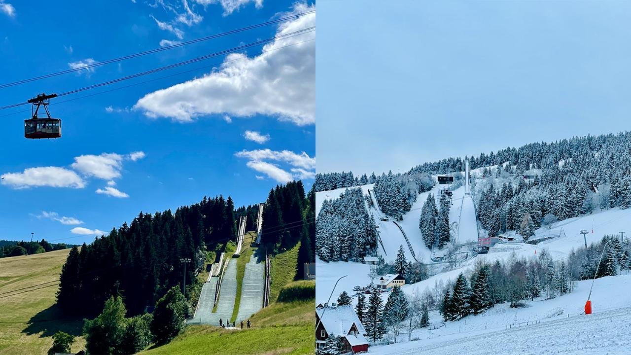 Haus Blach Oberwiesenthal Eksteriør bilde